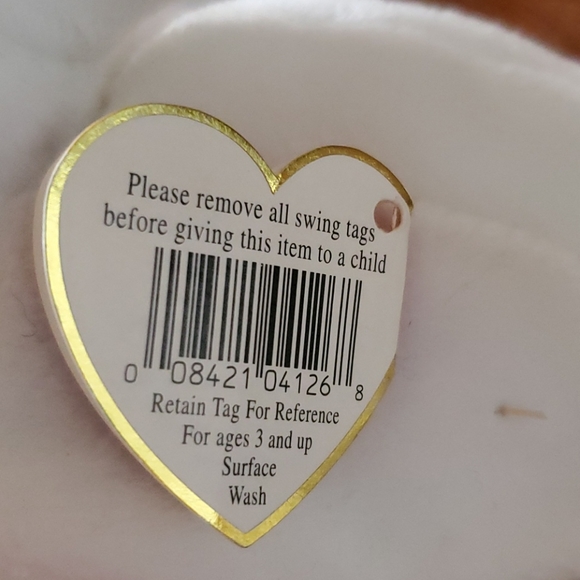 Original Beanie "Gracie"- cuddle ready! - Picture 8 of 8